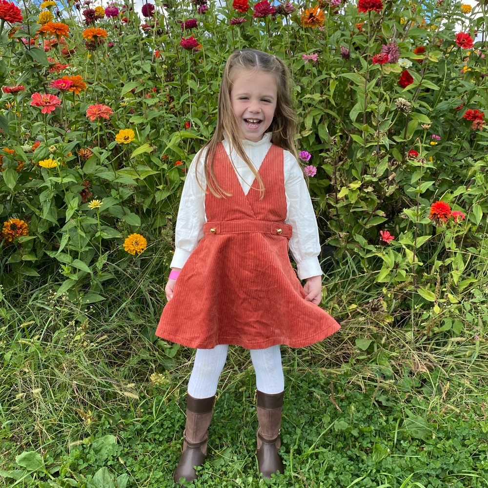 Janie and Jack dress and shirt, 4T